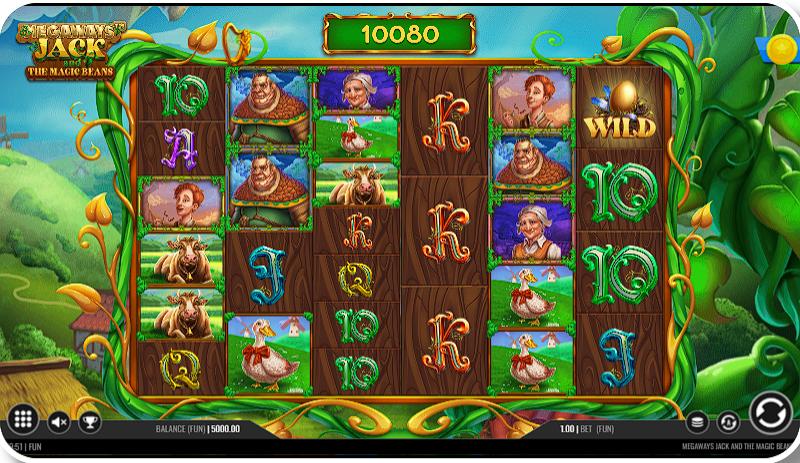 Golden Magic Beans interface